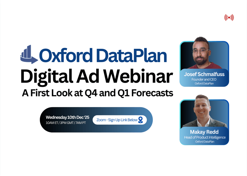 Digital Ad: Q4 & Q1' 26 Forecasting Webinar